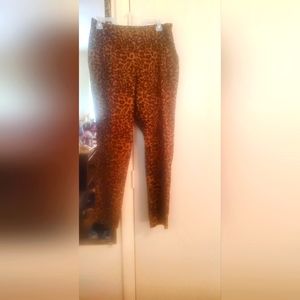Size 16 cheetah print pants